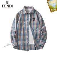 Cheap Fendi Shirts Long Sleeved For Men #1260343 Replica Wholesale [$40.00 USD] [ITEM#1260343] on Replica Fendi Shirts