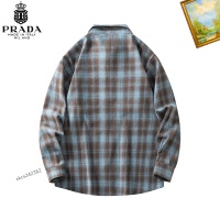 Cheap Prada Shirts Long Sleeved For Men #1260356 Replica Wholesale [$40.00 USD] [ITEM#1260356] on Replica Prada Shirts