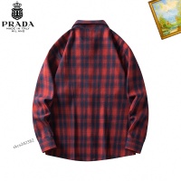 Cheap Prada Shirts Long Sleeved For Men #1260357 Replica Wholesale [$40.00 USD] [ITEM#1260357] on Replica Prada Shirts