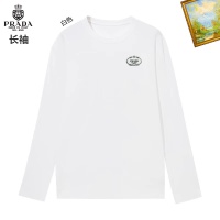 Cheap Prada T-Shirts Long Sleeved For Unisex #1260464 Replica Wholesale [$34.00 USD] [ITEM#1260464] on Replica Prada T-Shirts