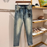 Cheap Chrome Hearts Jeans For Men #1260657 Replica Wholesale [$48.00 USD] [ITEM#1260657] on Replica Chrome Hearts Jeans