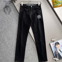 Cheap Chrome Hearts Jeans For Men #1260697 Replica Wholesale [$48.00 USD] [ITEM#1260697] on Replica Chrome Hearts Jeans