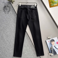 Cheap Chrome Hearts Jeans For Men #1260697 Replica Wholesale [$48.00 USD] [ITEM#1260697] on Replica Chrome Hearts Jeans