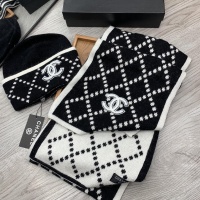 Cheap Chanel Hat and Scarf Set #1260867 Replica Wholesale [$52.00 USD] [ITEM#1260867] on Replica Chanel Hat and Scarf and Glove Set