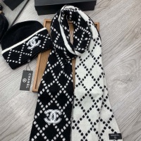 Cheap Chanel Hat and Scarf Set #1260867 Replica Wholesale [$52.00 USD] [ITEM#1260867] on Replica Chanel Hat and Scarf and Glove Set