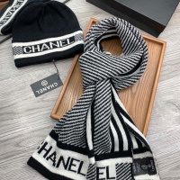 Cheap Chanel Hat and Scarf Set #1260871 Replica Wholesale [$52.00 USD] [ITEM#1260871] on Replica Chanel Hat and Scarf and Glove Set