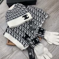 Chanel Hat and Scarf and Glove Set #1260899