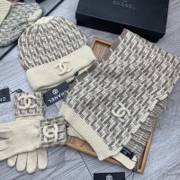 Cheap Chanel Hat and Scarf and Glove Set #1260900 Replica Wholesale [$72.00 USD] [ITEM#1260900] on Replica Chanel Hat and Scarf and Glove Set