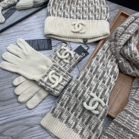 Cheap Chanel Hat and Scarf and Glove Set #1260900 Replica Wholesale [$72.00 USD] [ITEM#1260900] on Replica Chanel Hat and Scarf and Glove Set