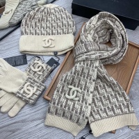 Cheap Chanel Hat and Scarf and Glove Set #1260900 Replica Wholesale [$72.00 USD] [ITEM#1260900] on Replica Chanel Hat and Scarf and Glove Set