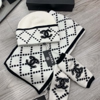 Cheap Chanel Hat and Scarf and Glove Set #1260911 Replica Wholesale [$72.00 USD] [ITEM#1260911] on Replica Chanel Hat and Scarf and Glove Set