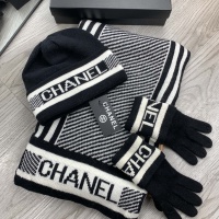 Chanel Hat and Scarf and Glove Set #1260916