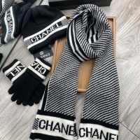 Cheap Chanel Hat and Scarf and Glove Set #1260916 Replica Wholesale [$72.00 USD] [ITEM#1260916] on Replica Chanel Hat and Scarf and Glove Set