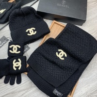 Cheap Chanel Hat and Scarf and Glove Set #1260921 Replica Wholesale [$72.00 USD] [ITEM#1260921] on Replica Chanel Hat and Scarf and Glove Set