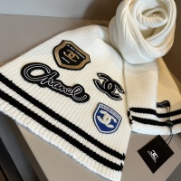 Cheap Chanel Hat and Scarf Set #1261285 Replica Wholesale [$60.00 USD] [ITEM#1261285] on Replica Chanel Hat and Scarf and Glove Set