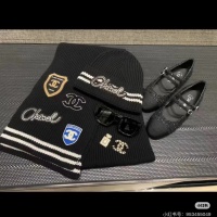 Cheap Chanel Hat and Scarf Set #1261286 Replica Wholesale [$60.00 USD] [ITEM#1261286] on Replica Chanel Hat and Scarf and Glove Set