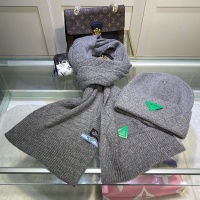 Cheap Prada Hat and Scarf Set #1261306 Replica Wholesale [$48.00 USD] [ITEM#1261306] on Replica Prada Hat and Scarf and Glove Set