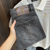 Cheap Yves Saint Laurent YSL Jeans For Men #1261499 Replica Wholesale [$88.00 USD] [ITEM#1261499] on Replica Yves Saint Laurent YSL Jeans