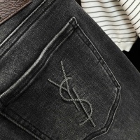 Cheap Yves Saint Laurent YSL Jeans For Men #1261499 Replica Wholesale [$88.00 USD] [ITEM#1261499] on Replica Yves Saint Laurent YSL Jeans