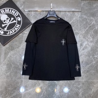 Cheap Chrome Hearts T-Shirts Long Sleeved For Unisex #1261750 Replica Wholesale [$45.00 USD] [ITEM#1261750] on Replica Chrome Hearts T-Shirts