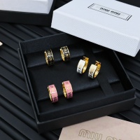 Cheap MIU MIU Earrings For Women #1261954 Replica Wholesale [$27.00 USD] [ITEM#1261954] on Replica MIU MIU Earrings