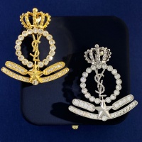 Cheap Yves Saint Laurent Brooches For Women #1262696 Replica Wholesale [$29.00 USD] [ITEM#1262696] on Replica Yves Saint Laurent Brooches