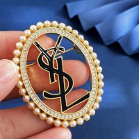 Cheap Yves Saint Laurent Brooches For Women #1262702 Replica Wholesale [$32.00 USD] [ITEM#1262702] on Replica Yves Saint Laurent Brooches