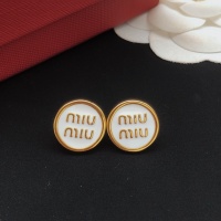 Cheap MIU MIU Earrings For Women #1263154 Replica Wholesale [$27.00 USD] [ITEM#1263154] on Replica MIU MIU Earrings