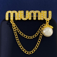 Cheap MIU MIU Brooches For Women #1263214 Replica Wholesale [$29.00 USD] [ITEM#1263214] on Replica MIU MIU Brooches