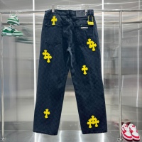 Cheap Chrome Hearts Jeans For Unisex #1263304 Replica Wholesale [$60.00 USD] [ITEM#1263304] on Replica Chrome Hearts Jeans