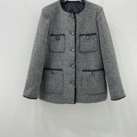 Cheap Chanel Down Coat Long Sleeved For Women #1263592 Replica Wholesale [$235.00 USD] [ITEM#1263592] on Replica Chanel Jackets