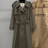 Burberry Trench Coat Long Sleeved For Women #1263617