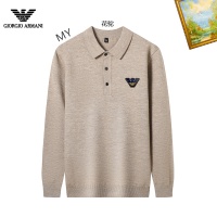 Cheap Armani Sweaters Long Sleeved For Men #1263883 Replica Wholesale [$42.00 USD] [ITEM#1263883] on Replica Armani Sweaters