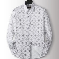 Cheap Louis Vuitton LV Shirts Long Sleeved For Men #1264099 Replica Wholesale [$40.00 USD] [ITEM#1264099] on Replica Louis Vuitton LV Shirts