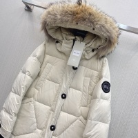 Cheap Canada Goose Down Feather Coat Long Sleeved For Women #1264261 Replica Wholesale [$280.99 USD] [ITEM#1264261] on Replica Canada Goose Down Feather Coat