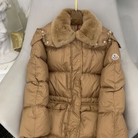 Cheap Moncler Down Feather Coat Long Sleeved For Women #1264266 Replica Wholesale [$314.05 USD] [ITEM#1264266] on Replica Moncler Down Feather Coat