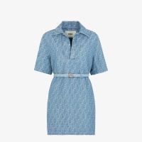 Fendi Dresses Short Sleeved For Women #1264422