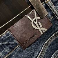 Cheap Yves Saint Laurent YSL Jeans For Men #1264639 Replica Wholesale [$88.00 USD] [ITEM#1264639] on Replica Yves Saint Laurent YSL Jeans