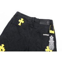 Cheap Chrome Hearts Jeans For Men #1264699 Replica Wholesale [$56.00 USD] [ITEM#1264699] on Replica Chrome Hearts Jeans