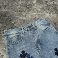 Cheap Chrome Hearts Jeans For Men #1264700 Replica Wholesale [$64.00 USD] [ITEM#1264700] on Replica Chrome Hearts Jeans