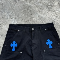 Cheap Chrome Hearts Jeans For Men #1264701 Replica Wholesale [$64.00 USD] [ITEM#1264701] on Replica Chrome Hearts Jeans