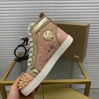 Cheap Christian Louboutin High Top Shoes For Women #1264710 Replica Wholesale [$96.00 USD] [ITEM#1264710] on Replica Christian Louboutin High Top Shoes