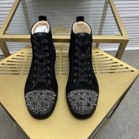 Cheap Christian Louboutin High Top Shoes For Women #1264713 Replica Wholesale [$96.00 USD] [ITEM#1264713] on Replica Christian Louboutin High Top Shoes