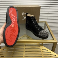 Cheap Christian Louboutin High Top Shoes For Women #1264713 Replica Wholesale [$96.00 USD] [ITEM#1264713] on Replica Christian Louboutin High Top Shoes