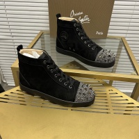 Cheap Christian Louboutin High Top Shoes For Men #1264714 Replica Wholesale [$96.00 USD] [ITEM#1264714] on Replica Christian Louboutin High Top Shoes