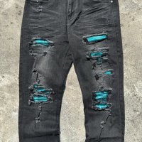 Cheap Amiri Jeans For Men #1264715 Replica Wholesale [$56.00 USD] [ITEM#1264715] on Replica Amiri Jeans