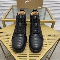 Cheap Christian Louboutin High Top Shoes For Women #1264719 Replica Wholesale [$92.00 USD] [ITEM#1264719] on Replica Christian Louboutin High Top Shoes