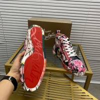 Cheap Christian Louboutin High Top Shoes For Women #1264722 Replica Wholesale [$105.00 USD] [ITEM#1264722] on Replica Christian Louboutin High Top Shoes