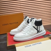 Cheap Louis Vuitton High Tops Shoes For Men #1264984 Replica Wholesale [$88.00 USD] [ITEM#1264984] on Replica Louis Vuitton High Tops Shoes