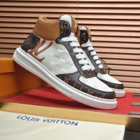 Cheap Louis Vuitton High Tops Shoes For Men #1264985 Replica Wholesale [$88.00 USD] [ITEM#1264985] on Replica Louis Vuitton High Tops Shoes